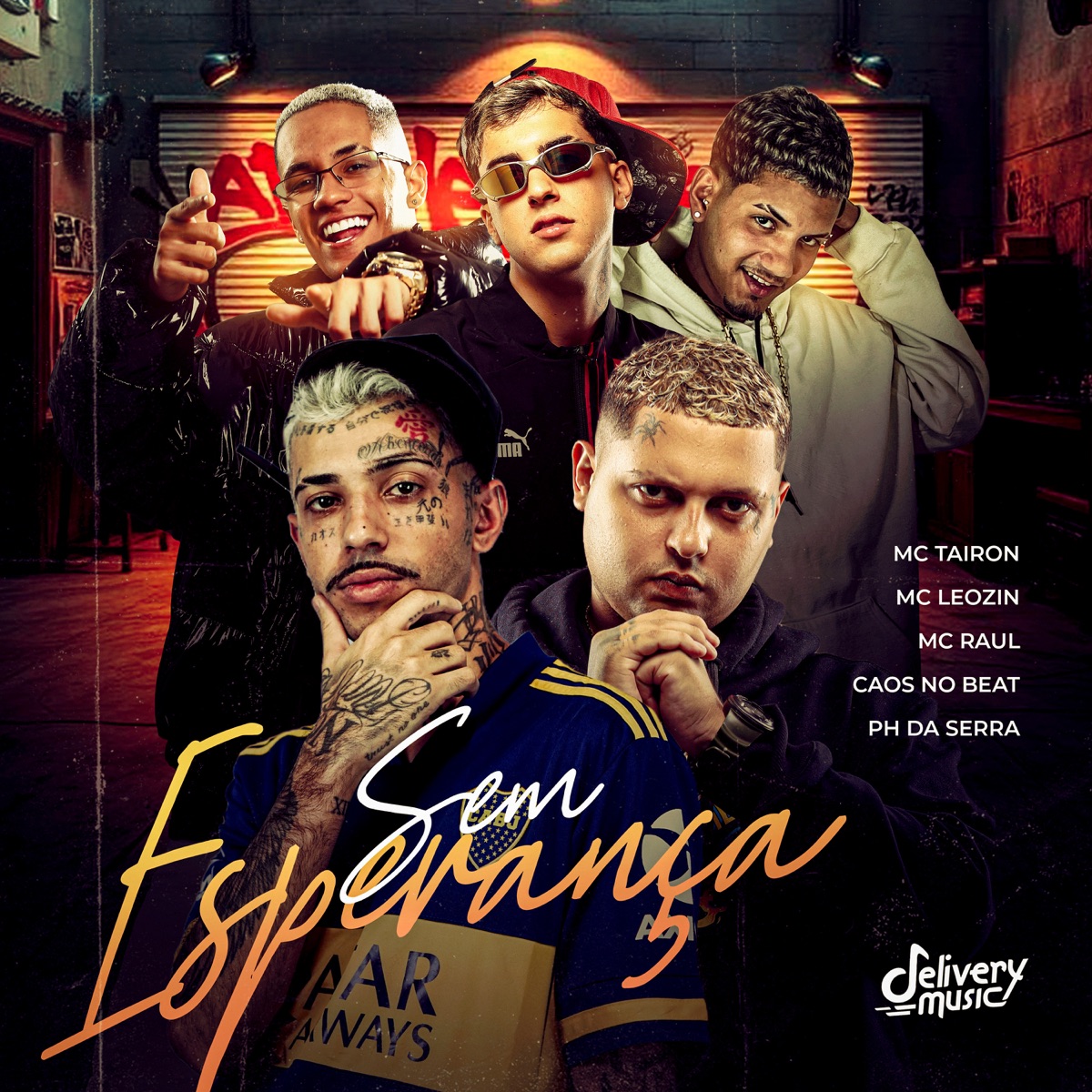 Sem Esperança (feat. MC Tairon) - Single by CAO$, Mc Leozin, Dj Ph Da Serra & MC Raul album cover
