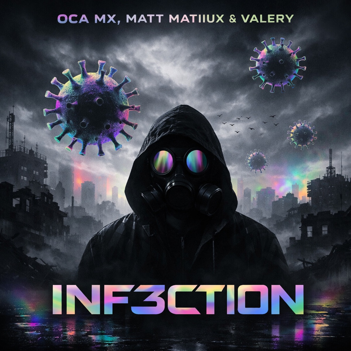 Inf3ction - Single by Oca MX, Matt Matiiux & Valery album cover