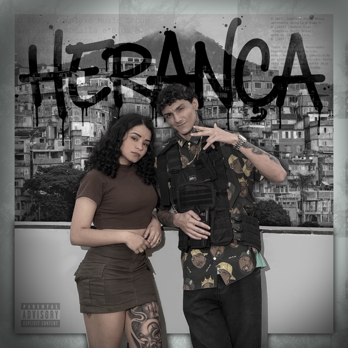 Herança - Single by ABDALLAH, BINA MENDESZ & Gedson Dias album cover