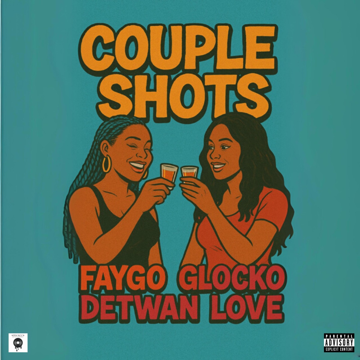 Couple Shots (feat. Detwan Love) - Single by Faygo Glocko album cover