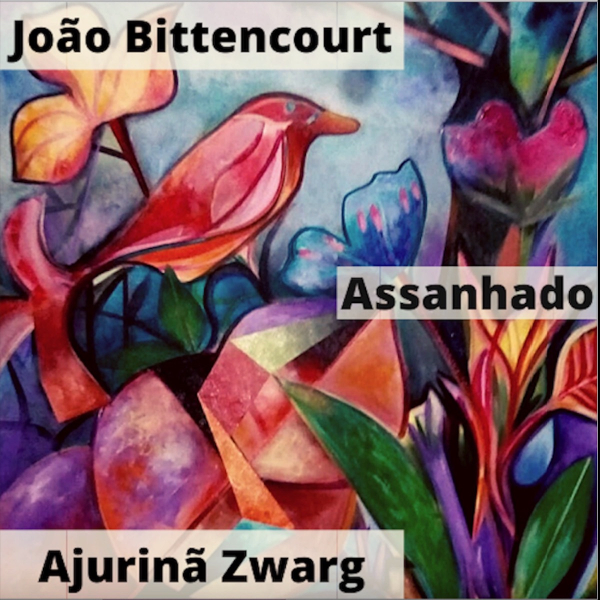 Assanhado - Single by João Bittencourt & Ajurina Zwarg album cover
