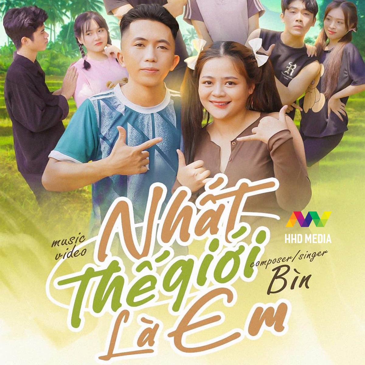 Nhất Thế Giới Là Em Nè Nhì Thế Giới Là Anh Nha (MUS Remix) - Single by HHD & Bin album cover