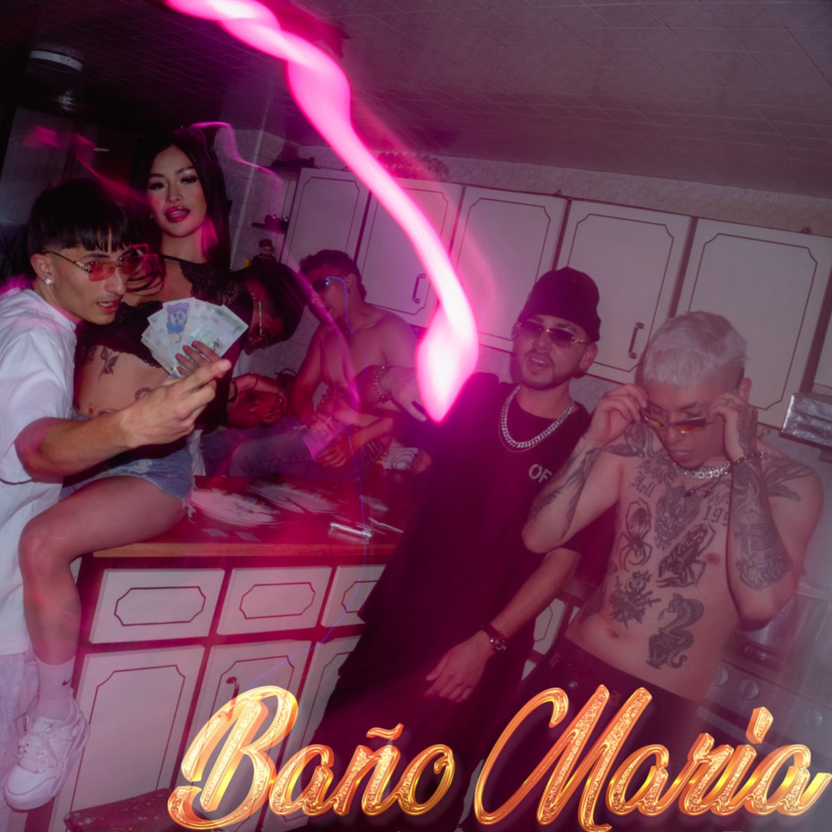 Baño María (feat. J Neo, A.P Honey, Alejo KNG & Jota Eme) - Single by Thian Sanz album cover