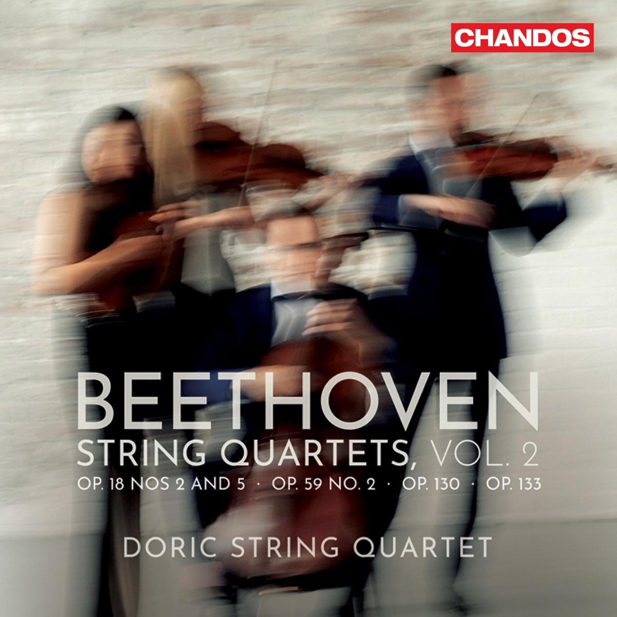 Beethoven: String Quartets, Vol. 2 by Doric String Quartet album cover