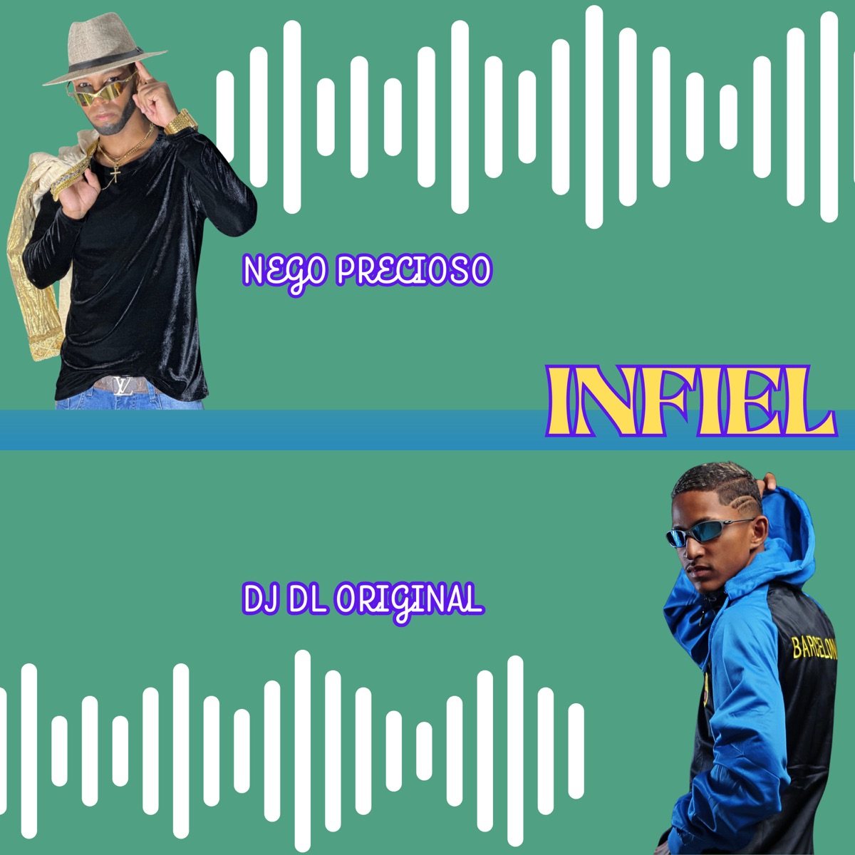 Infiel (feat. DJ DL Original) - Single by Nego Precioso album cover