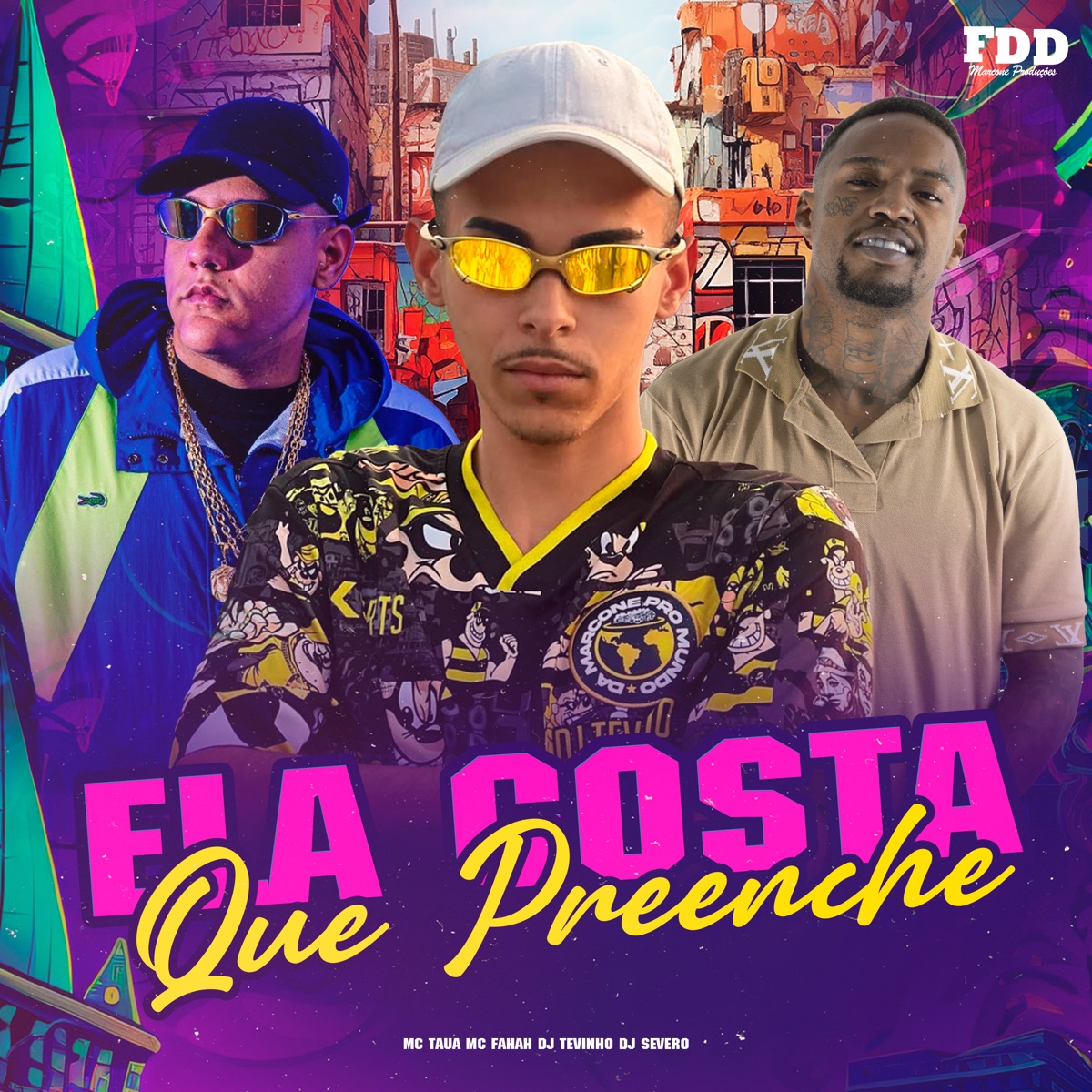 Ela Gosta Que Preenche (feat. DJ SEVERO) - Single by DJ TEVINHO, Mc Tauã & MC Fahah album cover