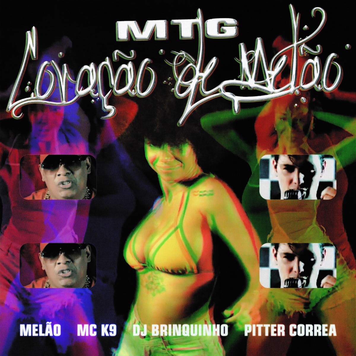 MTG Coração De Melão - Single by Melão, MC K9, DJ Brinquinho & Pitter Correa album cover