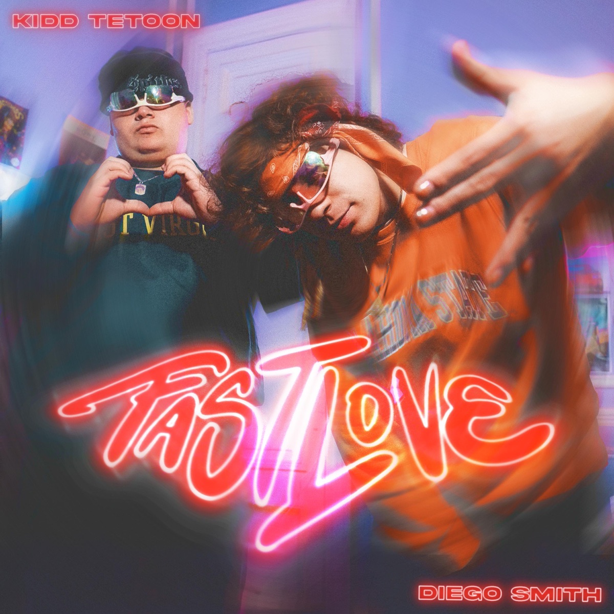Fast Love - Single by Diego Smith & Kiddtetoon album cover