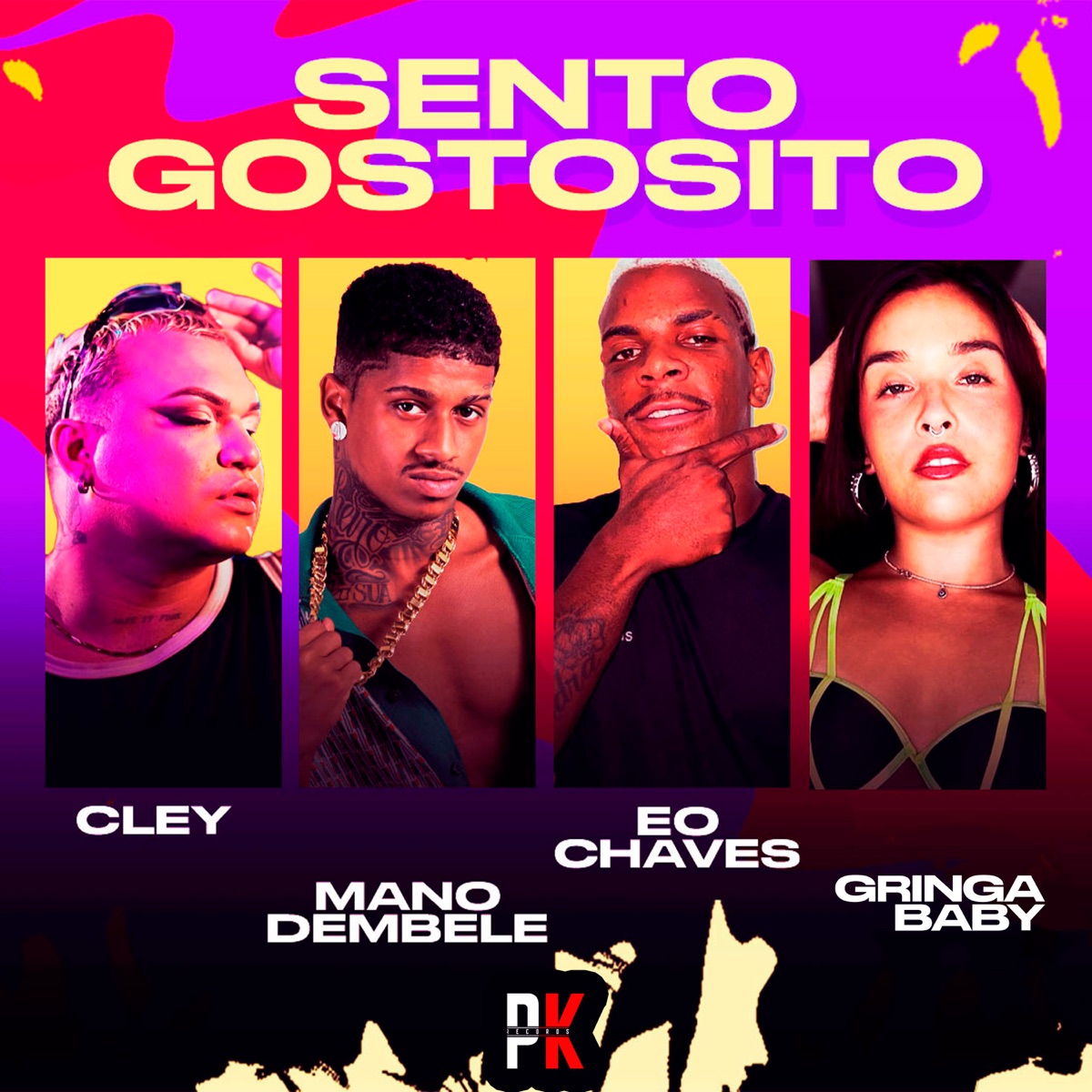 Sento Gostosito - Single by Mano Dembele, Cley, Gringa Baby & Eochaves album cover