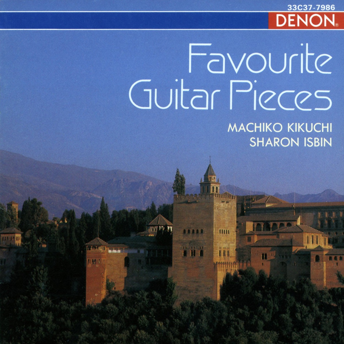 Favourite Guitar Pieces by Machiko Kikuchi, Sharon Isbin, Hideomi Kuroiwa & Tokyo Metropolitan Symphony Orchestra album cover