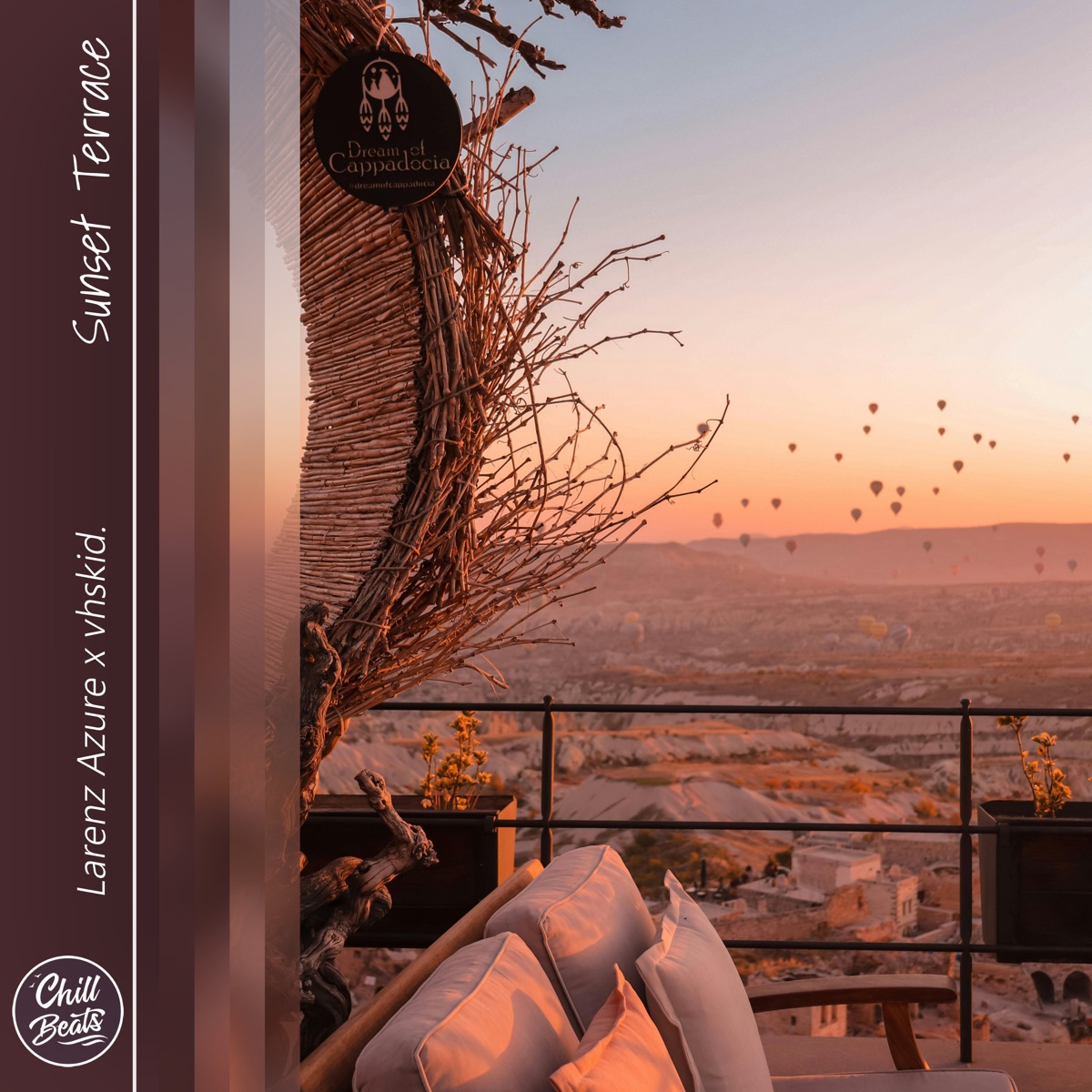 Sunset Terrace - Single by Larenz Azure & vhskid. album cover