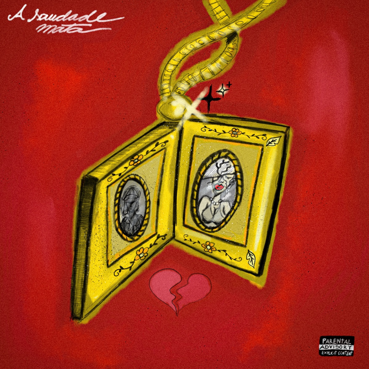 A saudade mata - Single by Lil Chainz & Manel Beats album cover