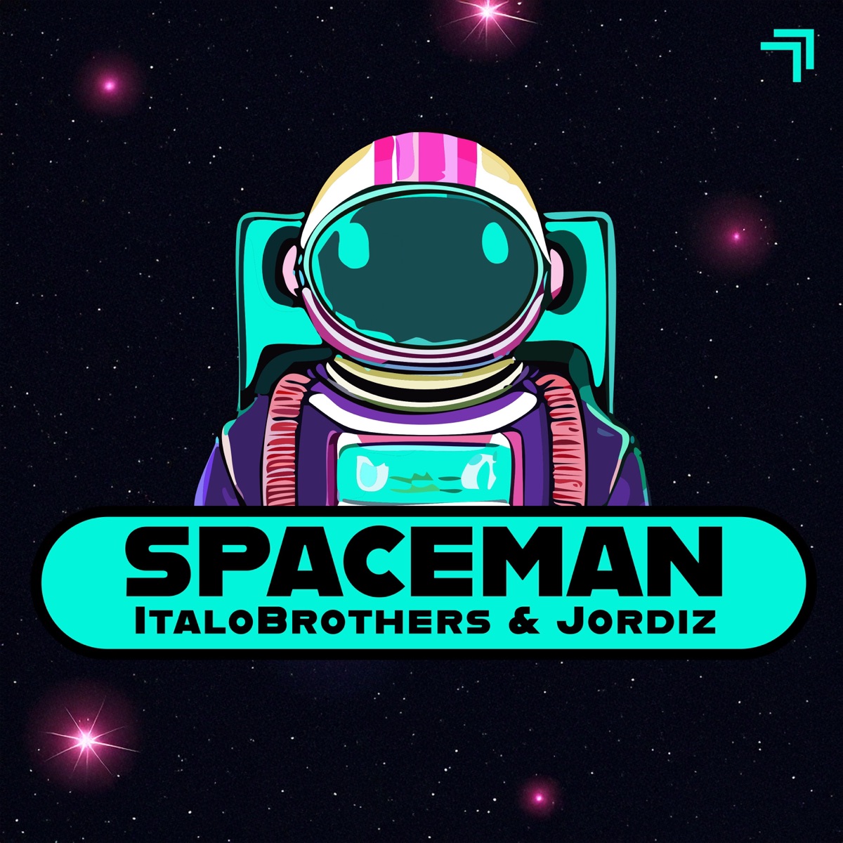 Spaceman - Single by ItaloBrothers & Jordiz album cover