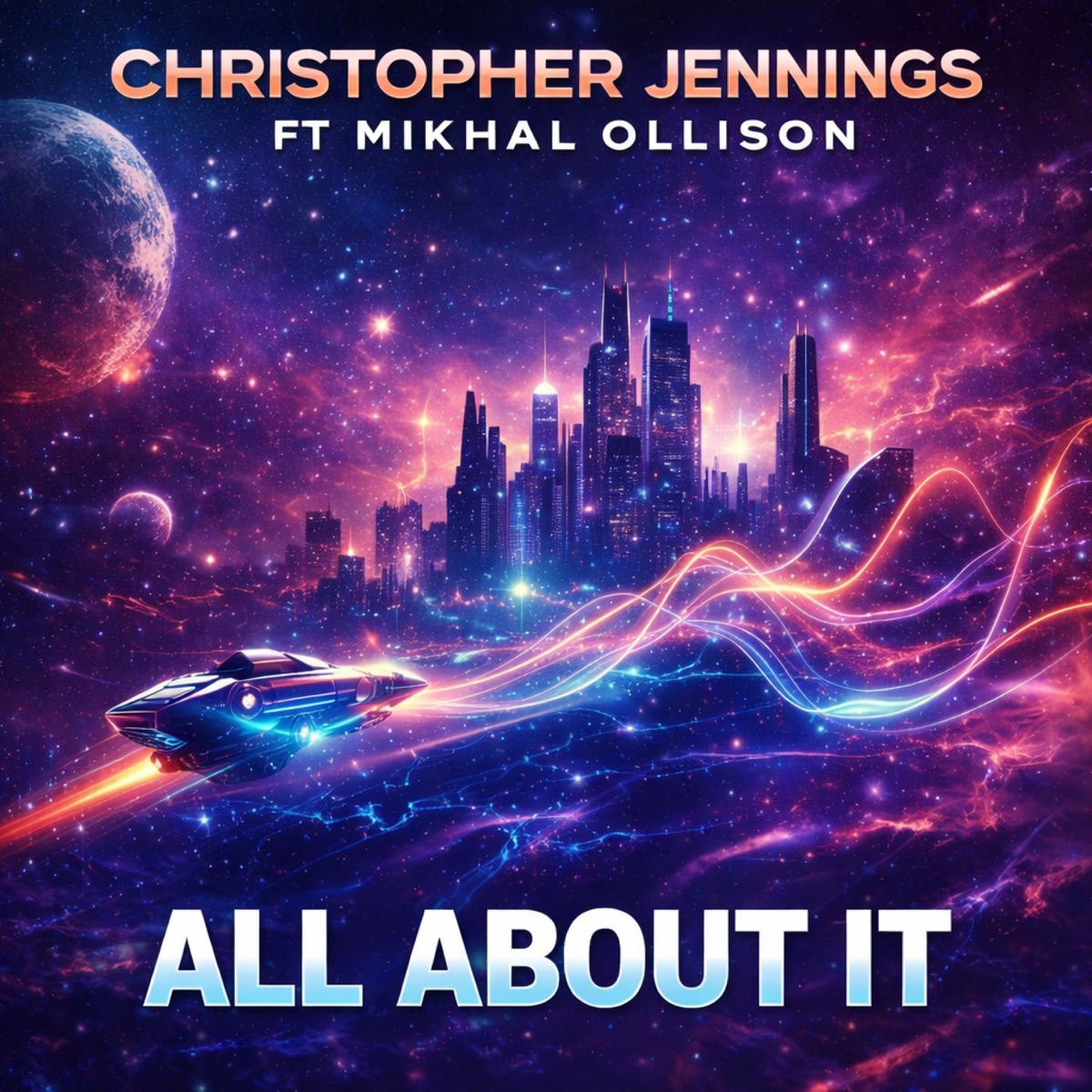 All About It - Single by Christopher Jennings album cover