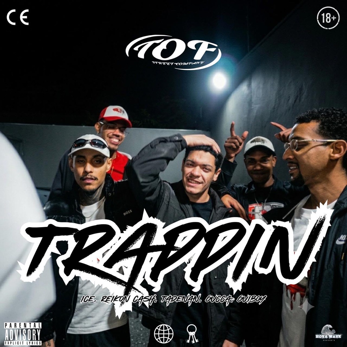 Trappin - Single by ÉoIce, Tad3nan, Reikon Cash, real gucca, Guiboy & Dj Perna Da z.o album cover