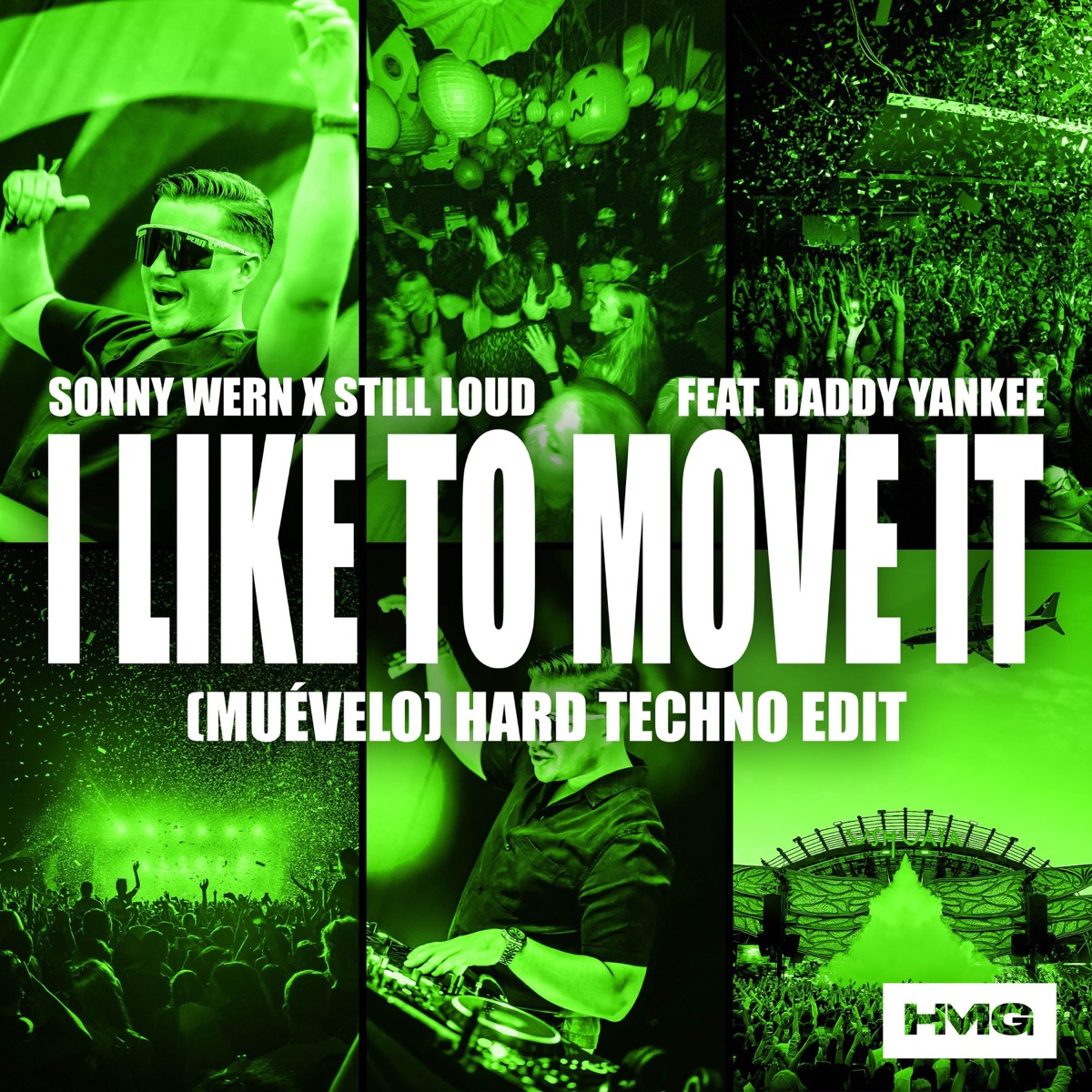 I Like to Move It (Muévelo) [feat. Daddy Yankee] by Sonny Wern & Still Loud album cover