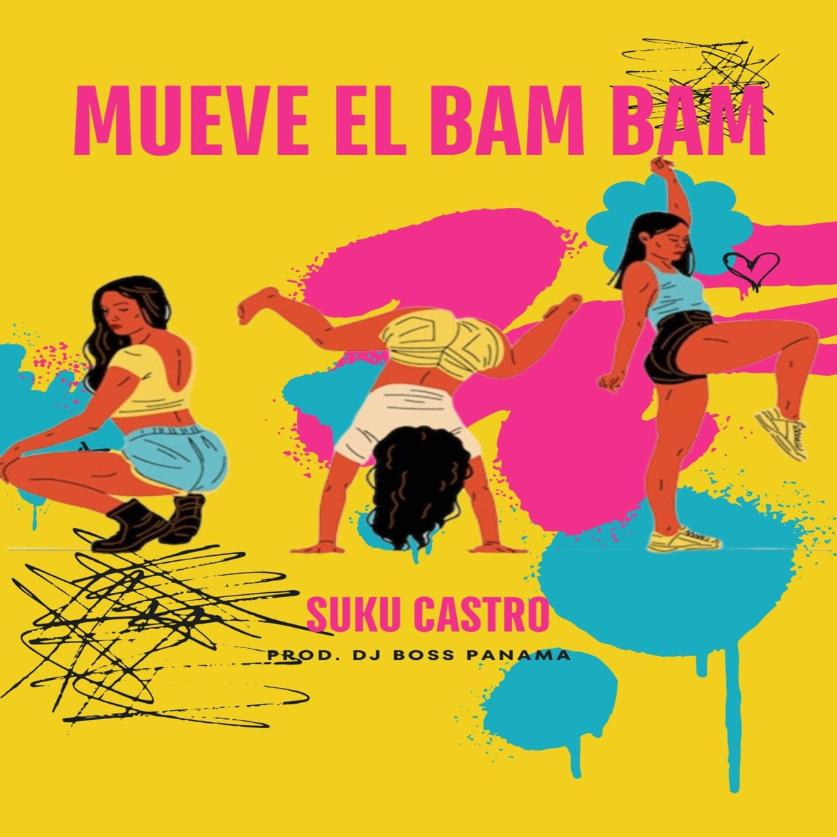 MUEVE EL BAM BAM - Single by Suku Castro album cover