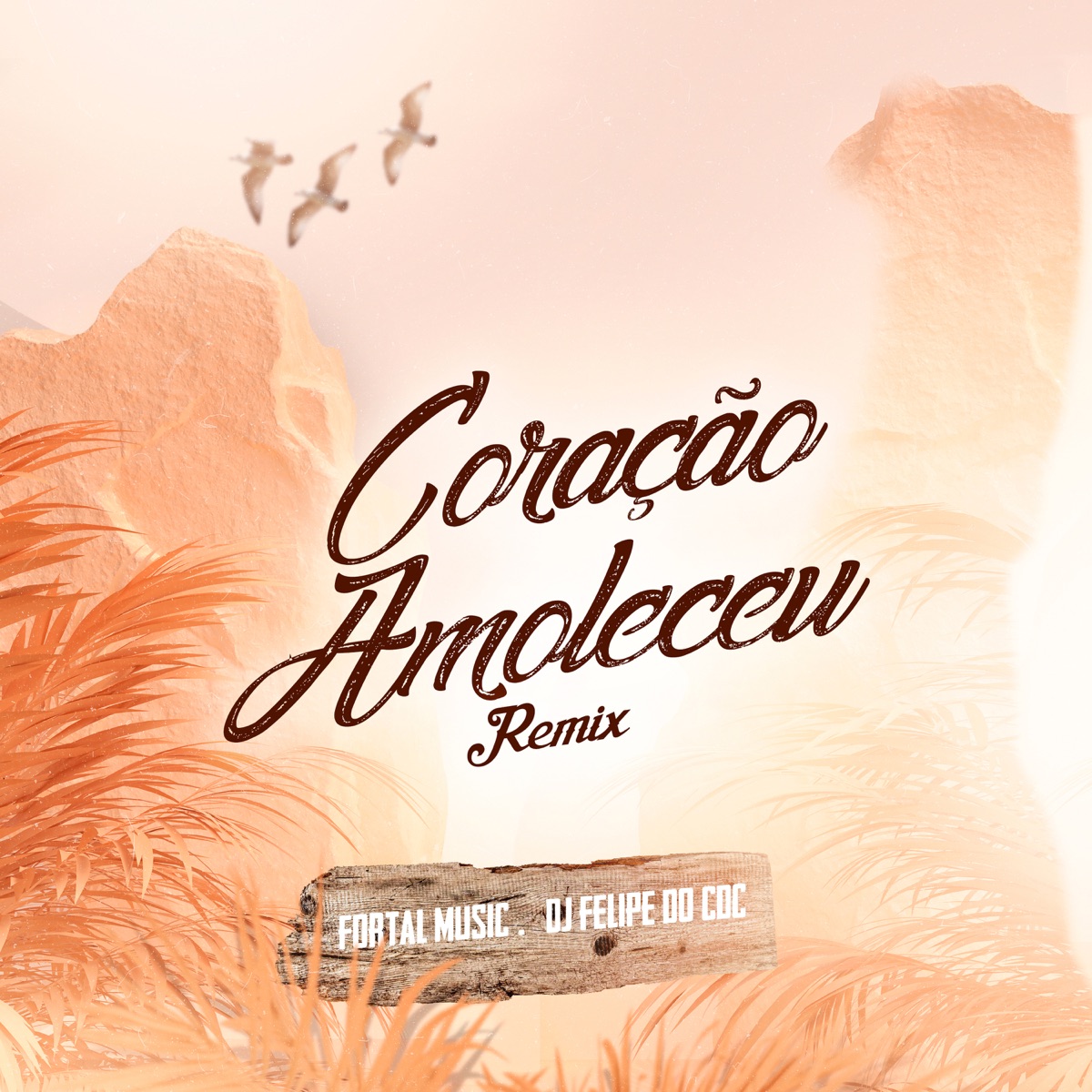 Coração Amoleceu (feat. Mc Don Juan) [Remix] - Single by DJ Felipe do CDC album cover