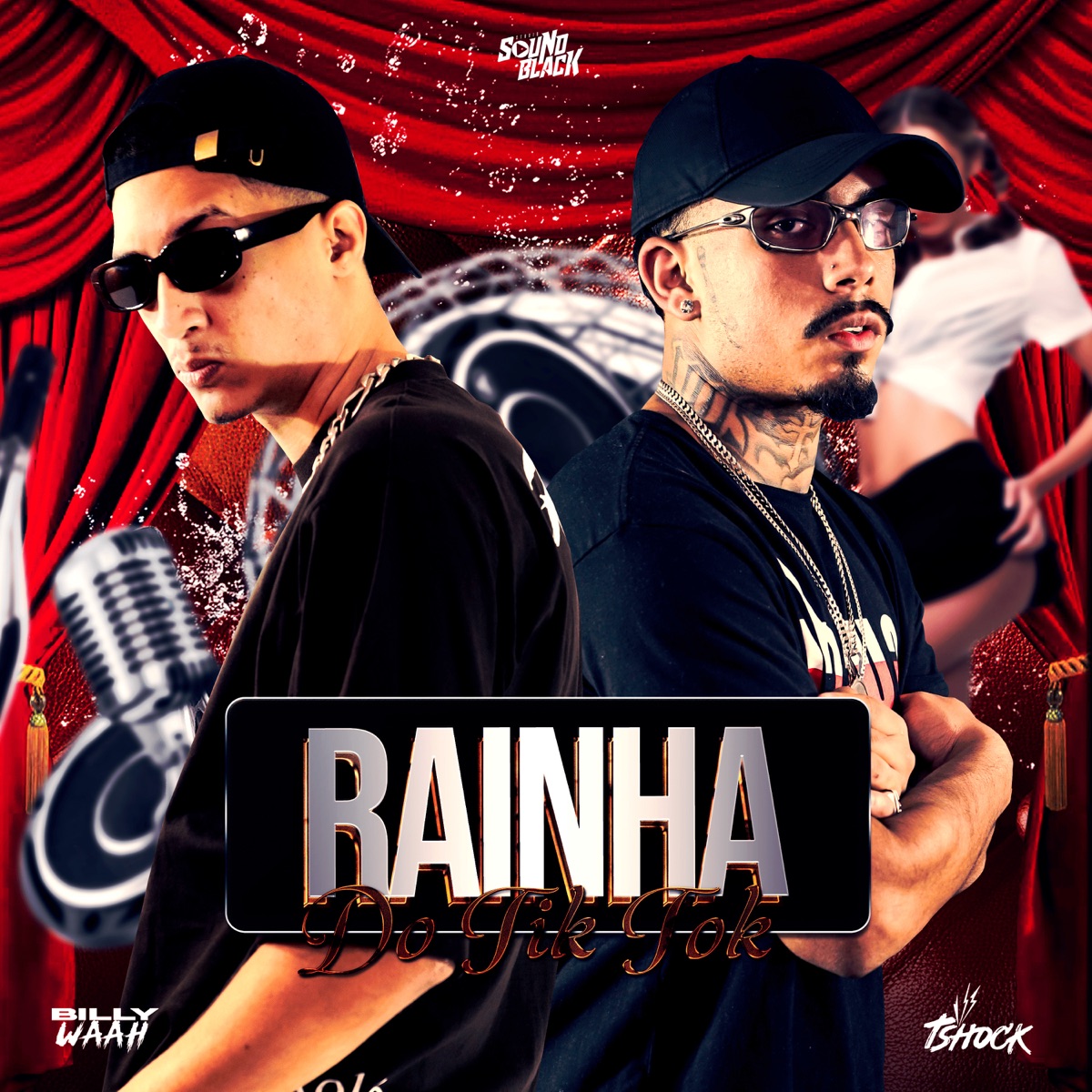 Rainha do Tik Tok - Single by Billy waah & Tshock album cover