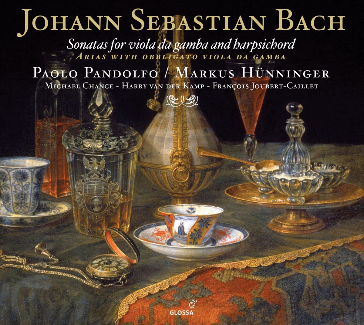 J. S. Bach: Sonatas for Viola Da Gamba and Harpsichord by Paolo Pandolfo album cover