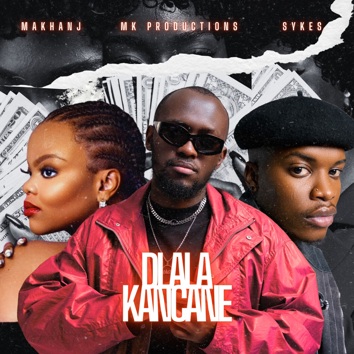 Dlala Kancane (feat. Makhanj) - Single by MK Productions & Sykes album cover