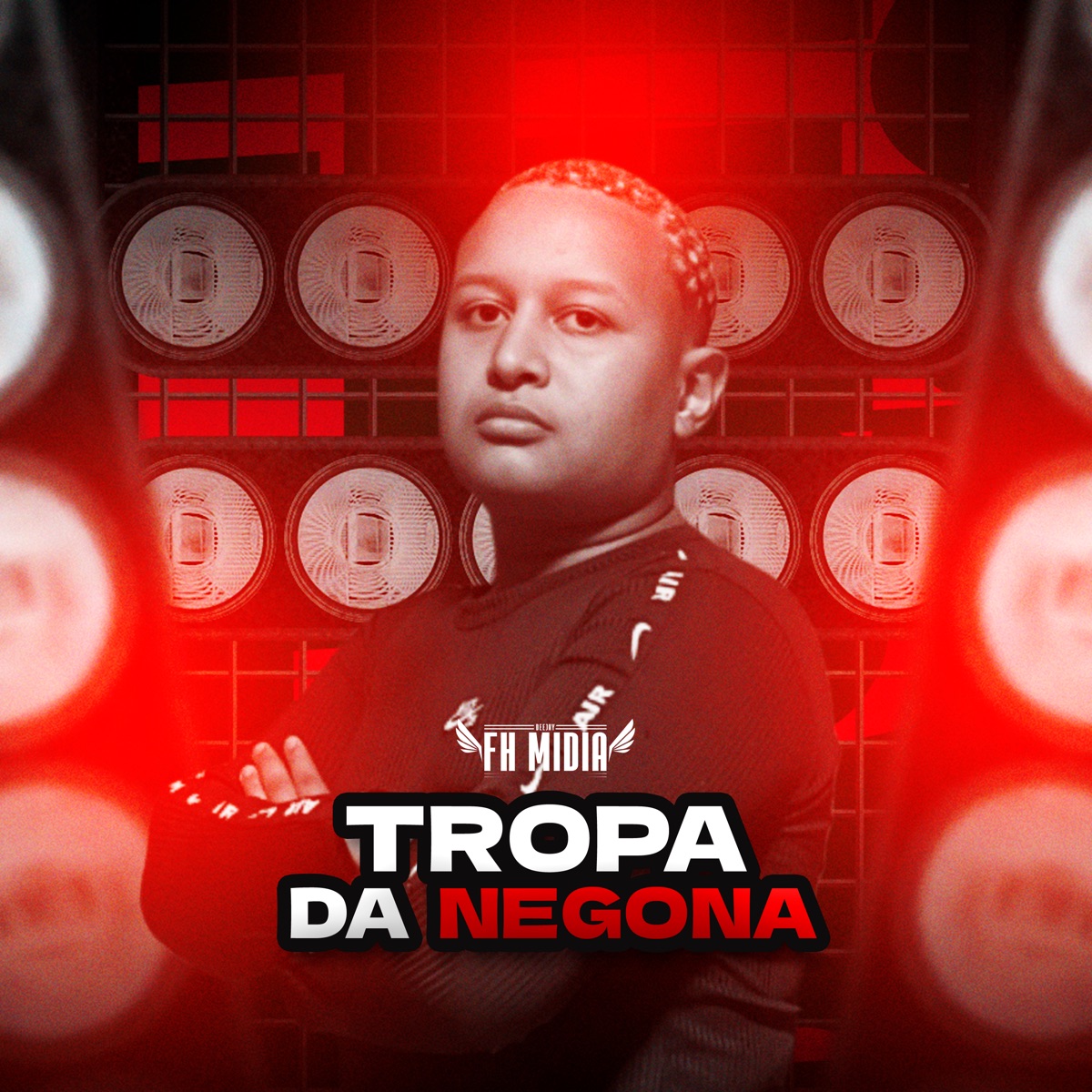 TROPA DA NEGONA - Single by Dj Fh Midia album cover