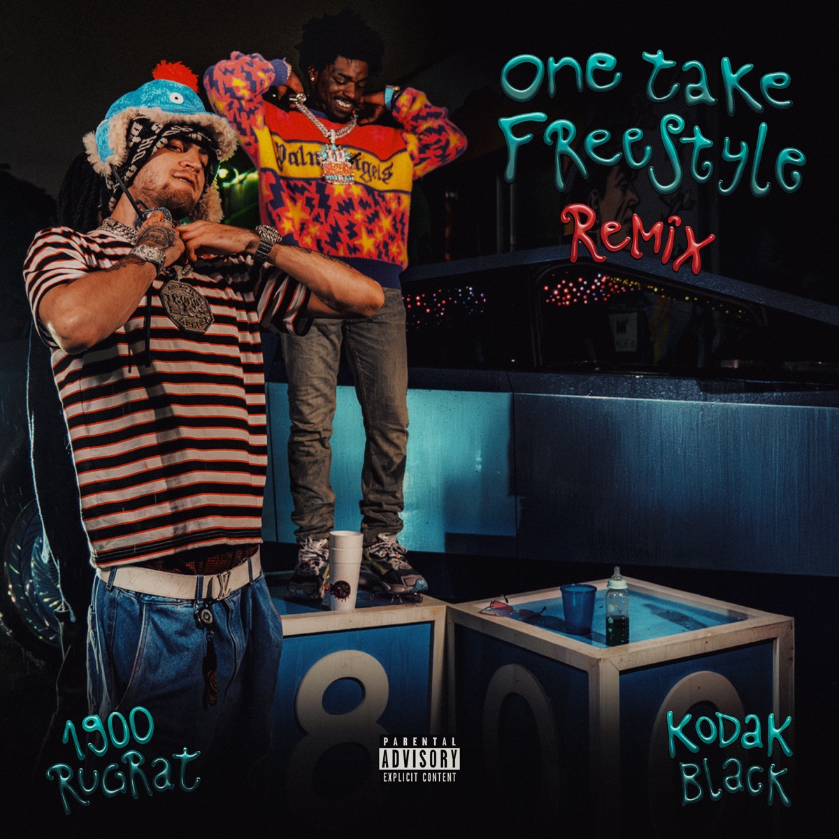 One Take Freestyle (Remix) [feat. Kodak Black] - Single by 1900Rugrat album cover