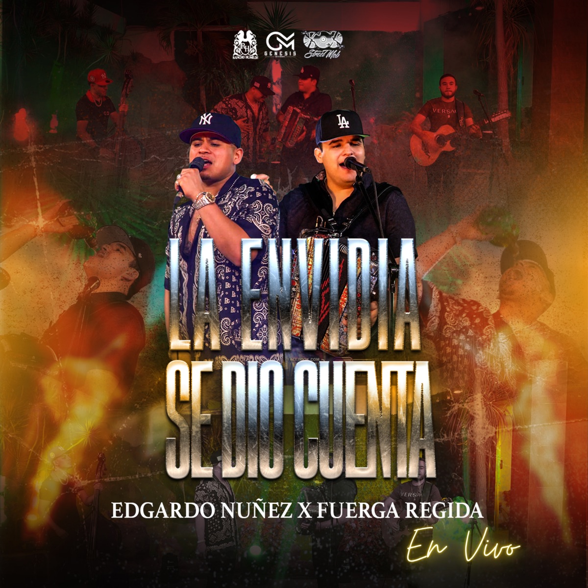 La Envidia Se Dio Cuenta (En Vivo) - Single by Edgardo Nuñez & Fuerza Regida album cover