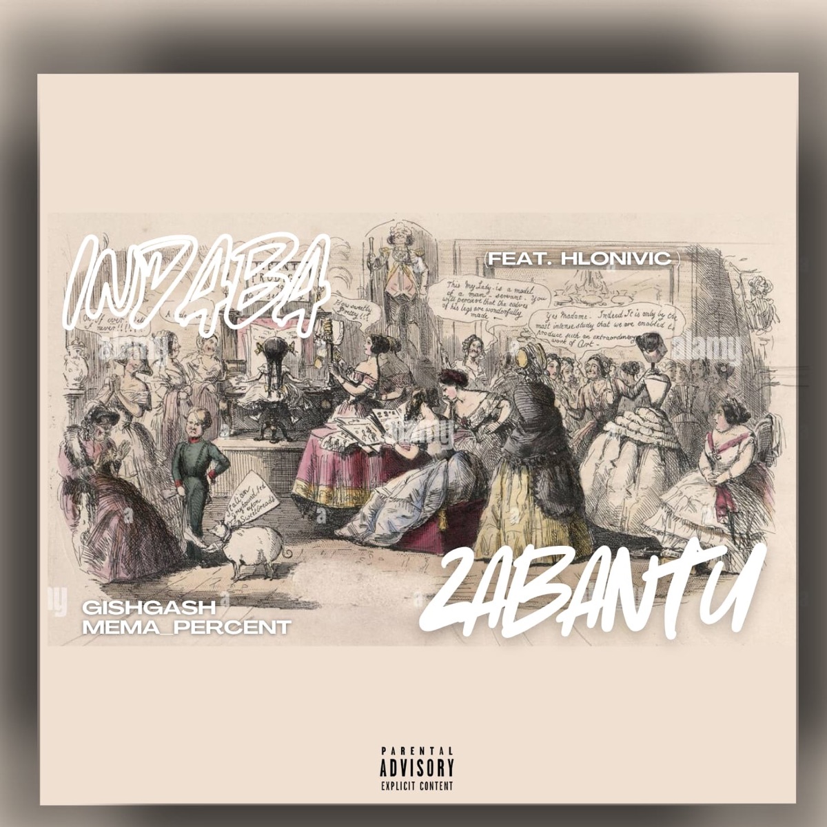 Indaba Zabantu (feat. Hlonivic) - Single by Gishgash & Mema_Percent album cover