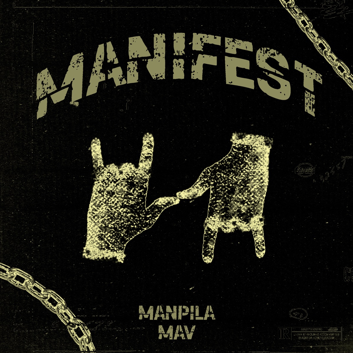 Manifest - Single by Manpila & Mav album cover