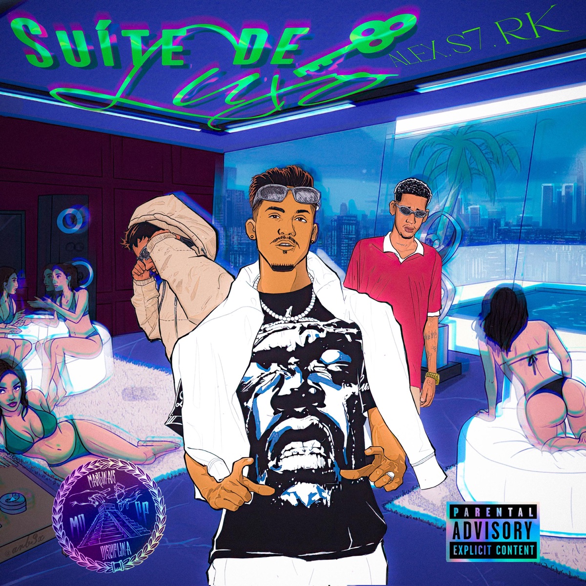 SUÍTE DE LUXO (feat. S7lermo & RK23) - Single by Alex Silvr album cover