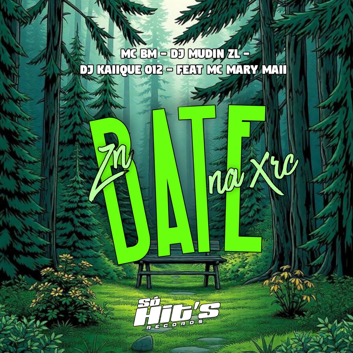 ZN Bate na Xrc (feat. Mc Mary Maii) - Single by DJ KAIIQUE 012, DJ Mudin ZL & MC BM album cover