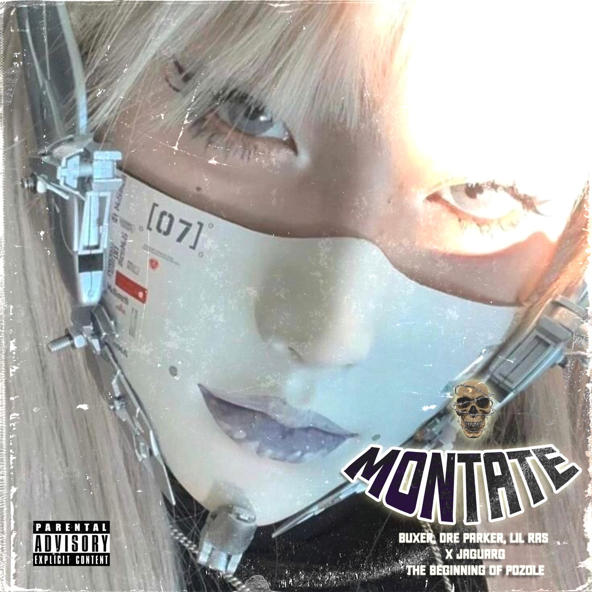 Montate (feat. JaguarG & Lil Ras) - Single by THE BEGINNING OF POZOLE, Dre Parker & Buxer album cover