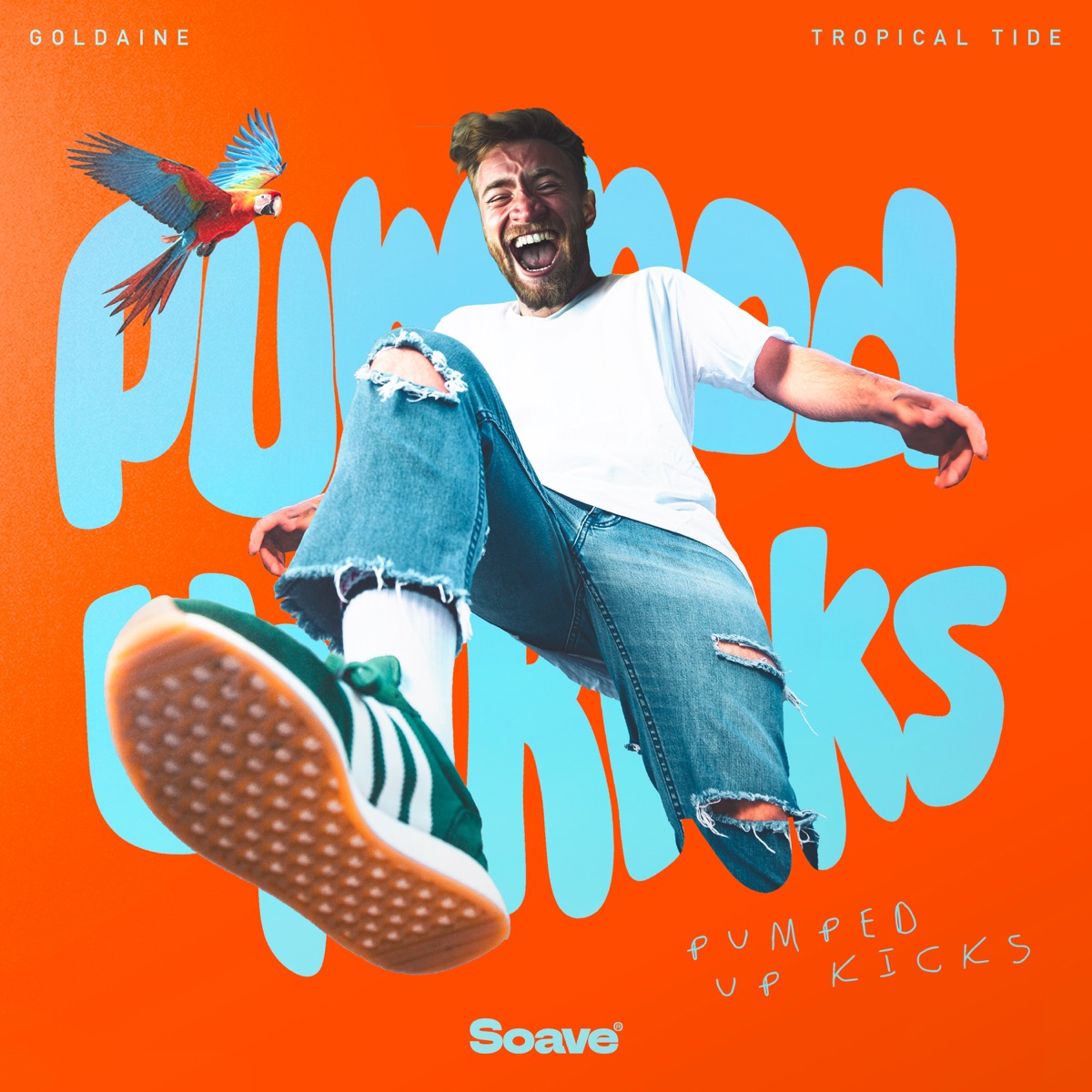 Pumped Up Kicks - Single by Goldaine & Tropical Tide album cover