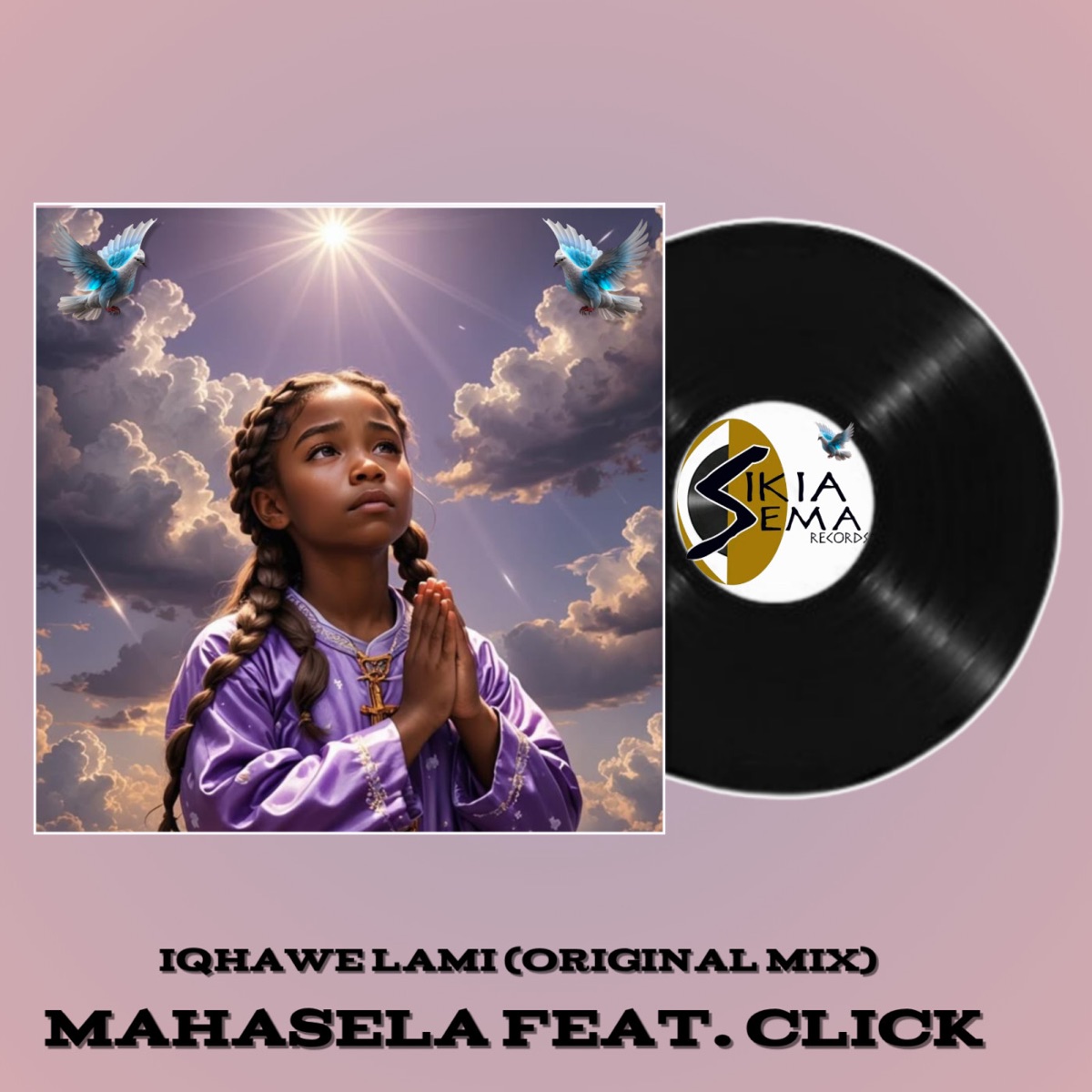 Iqhawe lami (feat. Click) - Single by Mahasela album cover
