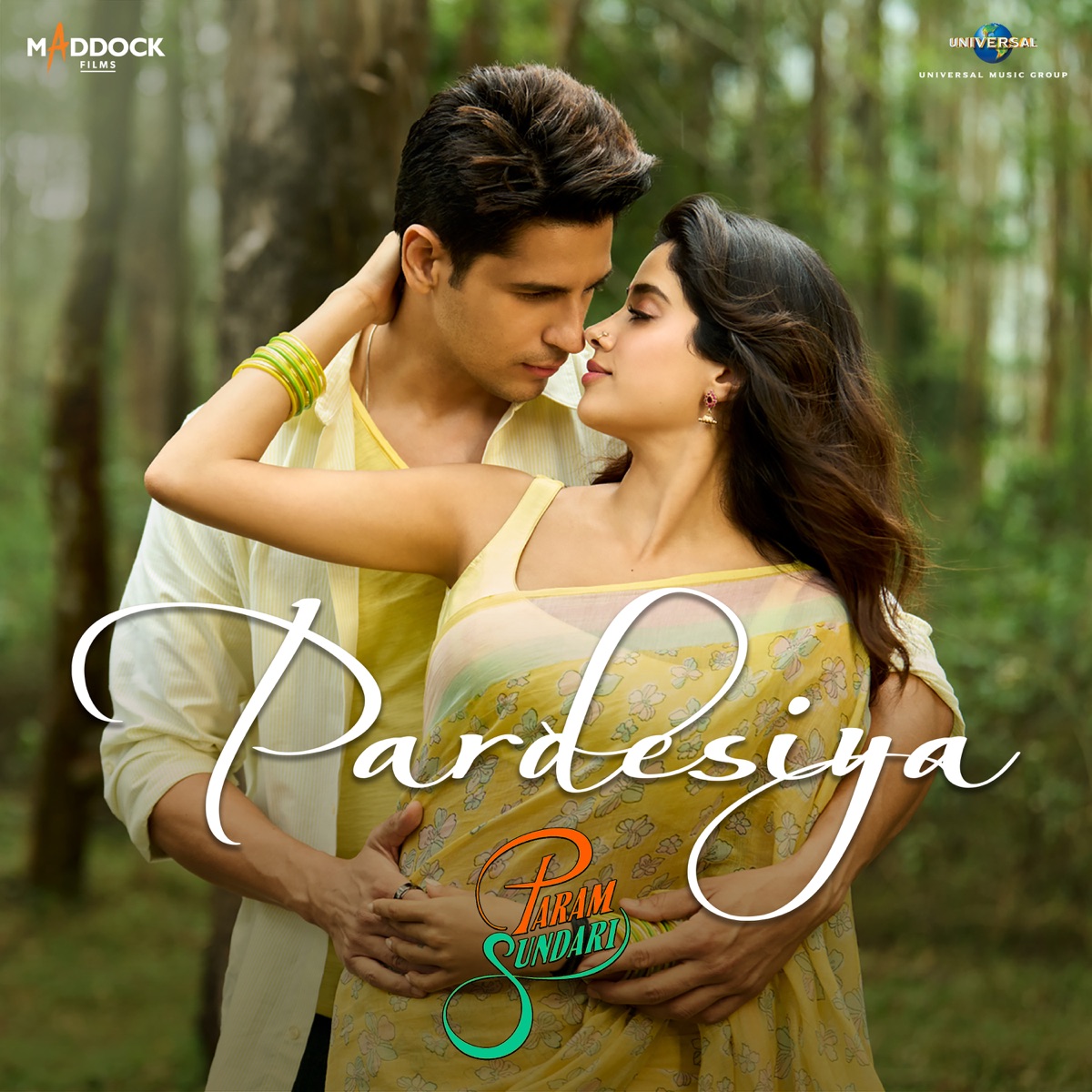Pardesiya (From "Param Sundari") - Single by Sonu Nigam, Sachin-Jigar & Krishnakali Saha album cover