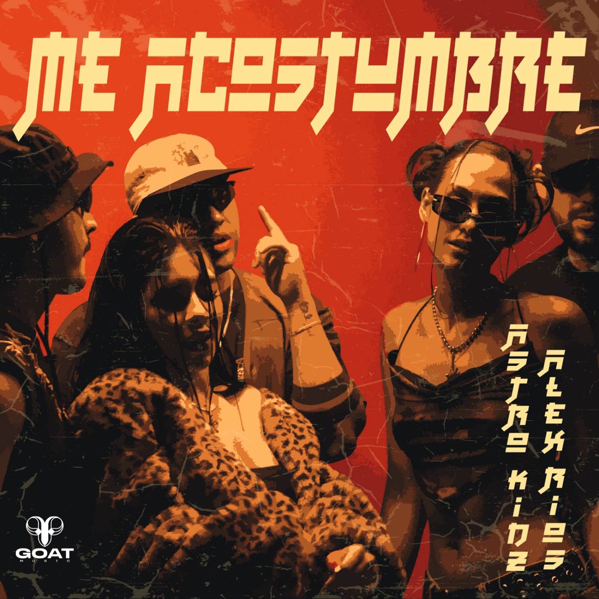 Me Acostumbre - Single by Alex Rios & Astrokidz album cover