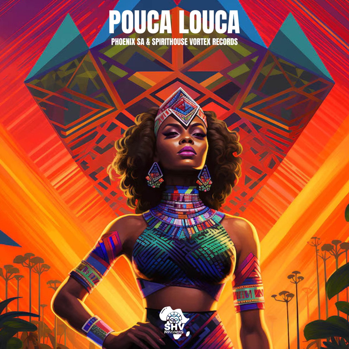 Pouco Louco - Single by Phoenix SA & Spirithouse Vortex Records album cover