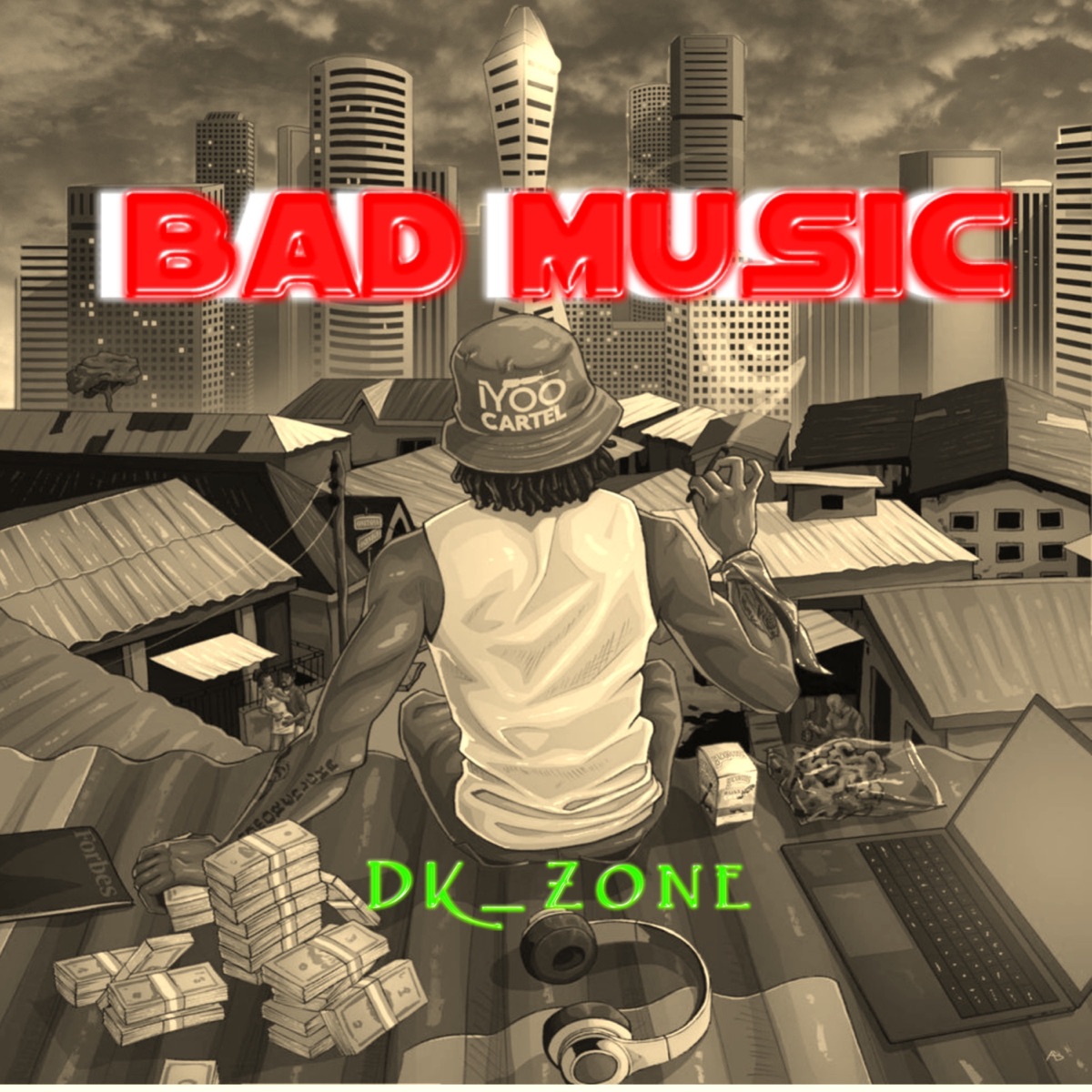 Bad Music by DK_Zone album cover