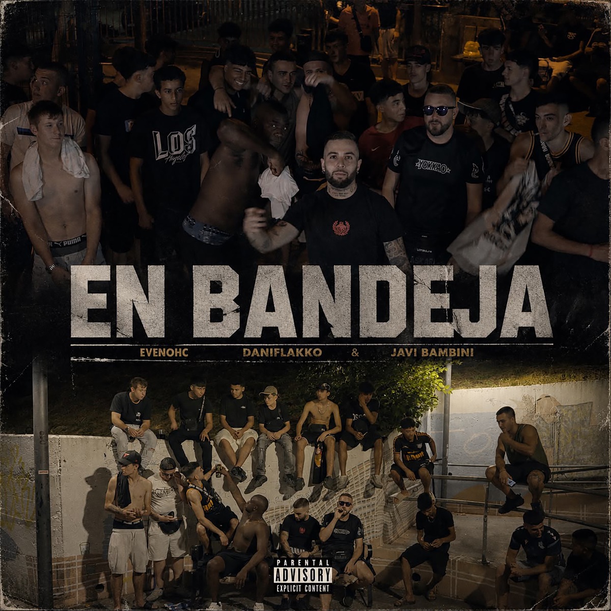 En bandeja - Single by DaniFlakko, JAVI BAMBINI CATTIVI, EVEN OHC & DistrictBeats album cover