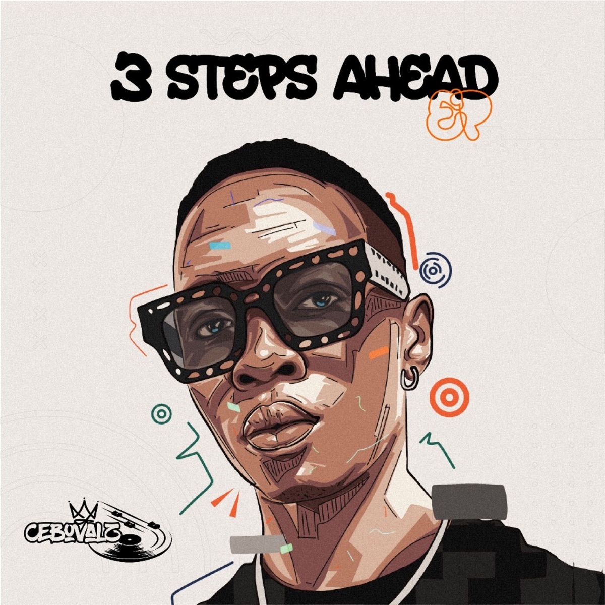 3 Steps Ahead - Single by CeboValz album cover