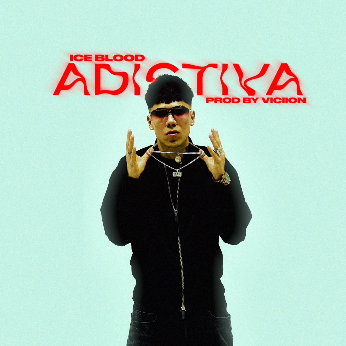 Adictiva - Single by Ice Blood album cover