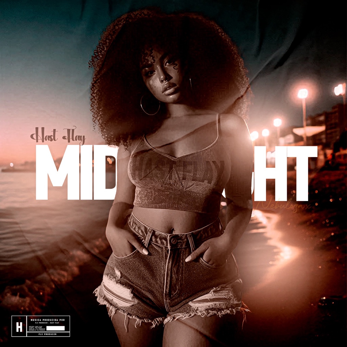 Midnight - Single by Hast Flay album cover