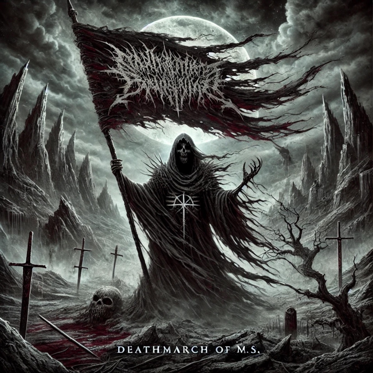 Deathmarch of M.S. - Single by Dark Blood album cover