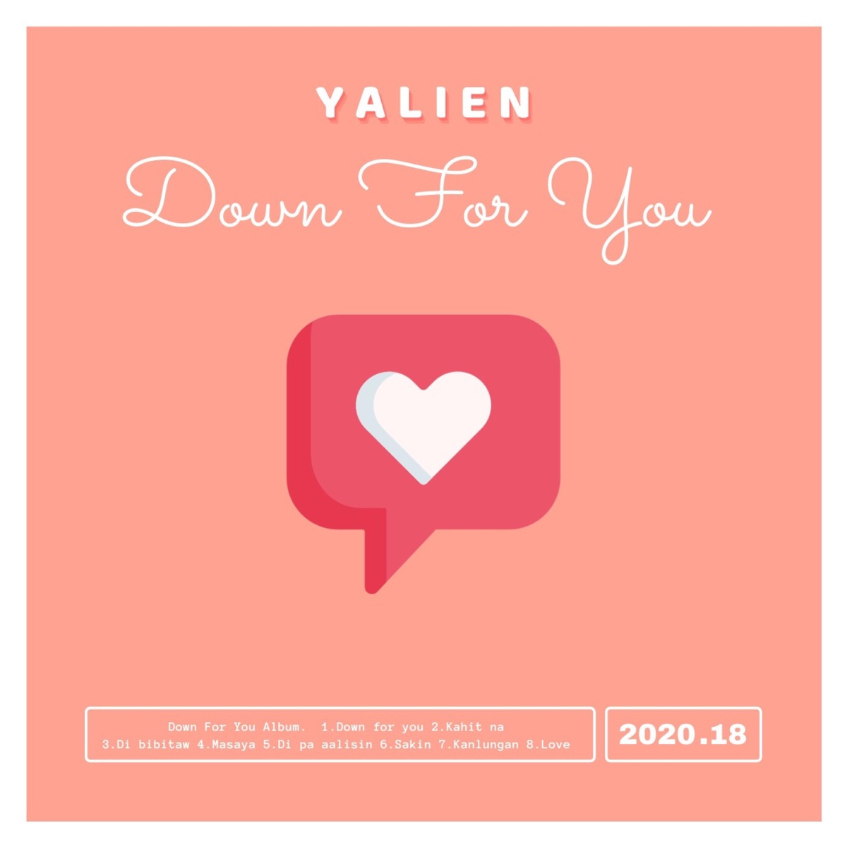 Down For You - Single by Yalien Dahlen album cover