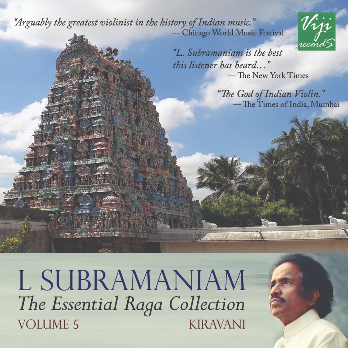The Essential Raga Collection Vol 5 Kiravani - EP by Dr. L. Subramaniam album cover