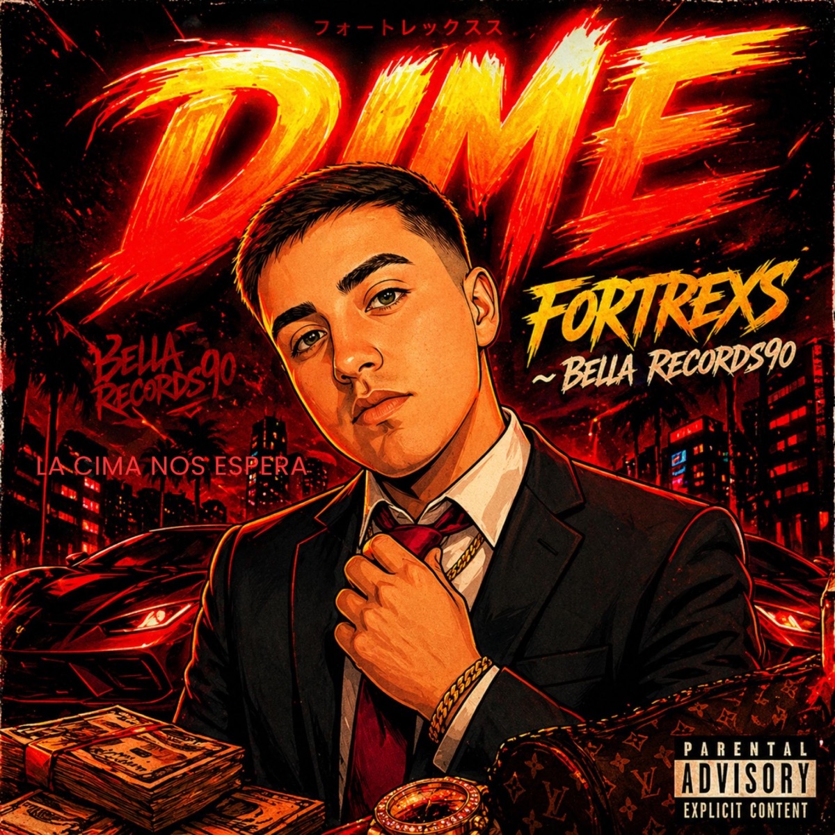 Dime (Bella Records90) - Single by Fortrexs_mc album cover