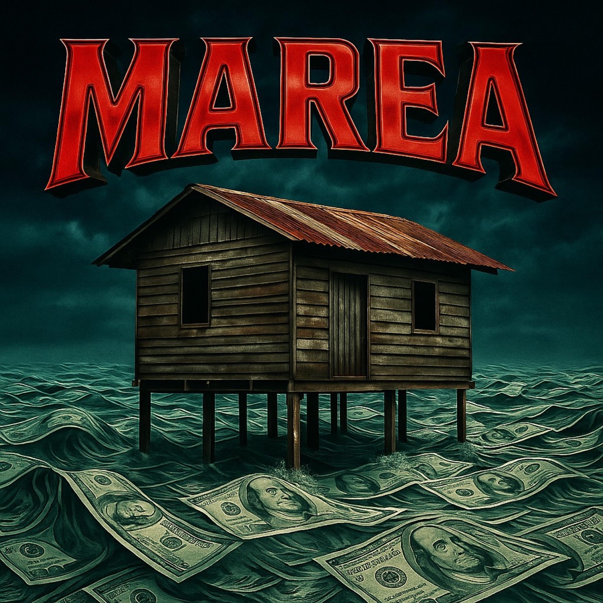 MAREA (feat. Siso, Xkarl & Niggvmen) - Single by Valenci Junior album cover