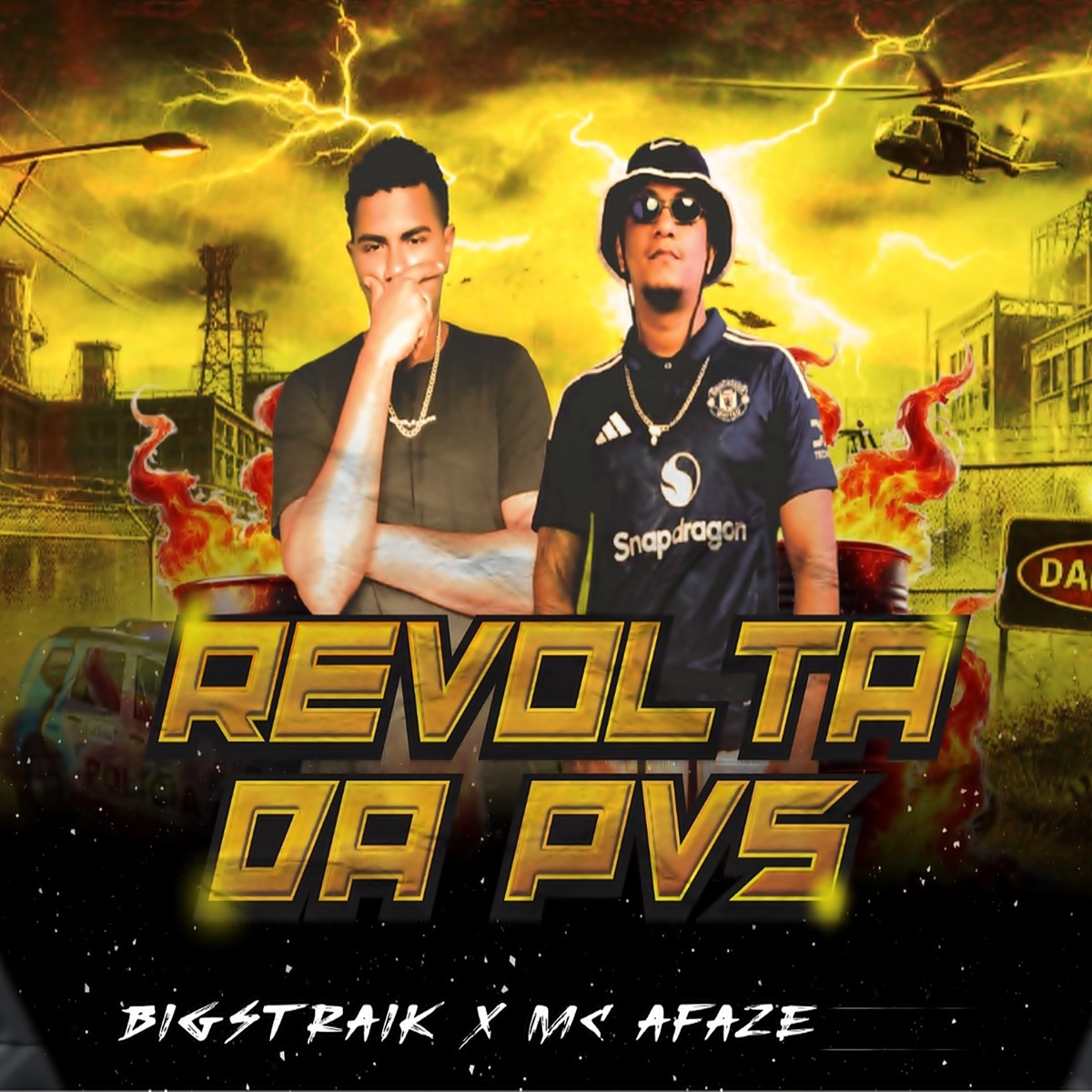 Revolta da Pvs - Single by BigStraik & Mc Afaze album cover