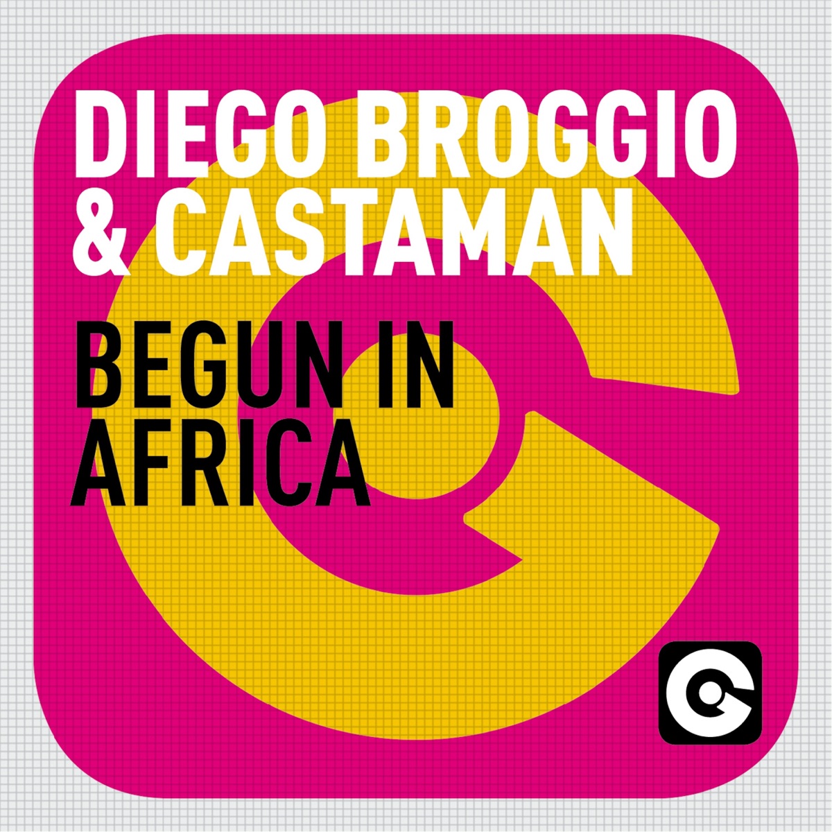 Begun in Africa - Single by Diego Broggio & Castaman album cover